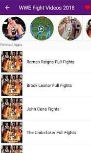 WWE Fight Videos 2018 screenshot 3