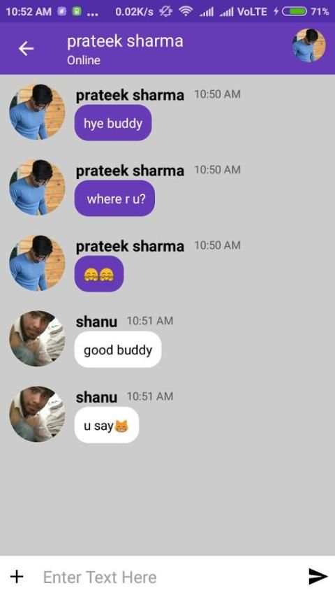 Instant Chat App स्क्रीनशॉट 5