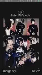 EXO Kpop Lock Screen screenshot 7