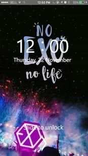 EXO Kpop Lock Screen screenshot 5