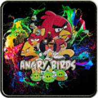 Art Angry Bird Wallpaper HD offline