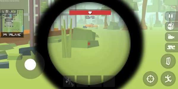 Pixel Man Battle Ground Craft screenshot 4
