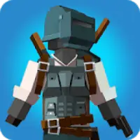 ikon Pixel Man Battle Ground Craft