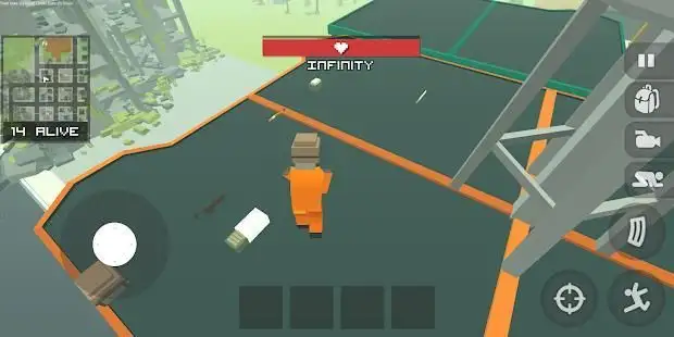 Pixel Man Battle Ground Craft screenshot 5