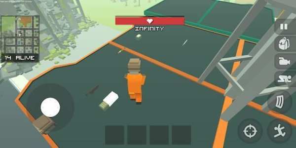 Pixel Man Battle Ground Craft screenshot 5