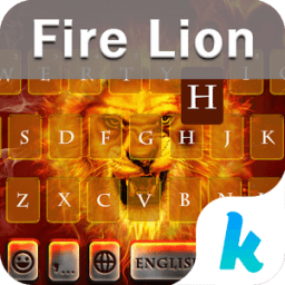 ikon Fire Lion Emoji Kika Keyboard