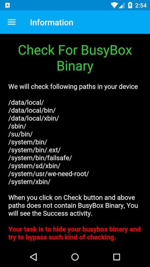 BusyBox Binary Check स्क्रीनशॉट 4