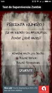 Test de Supervivencia Zombie screenshot 2