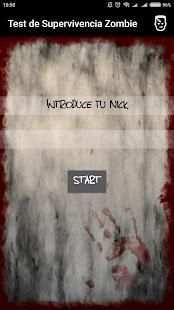 Test de Supervivencia Zombie screenshot 3