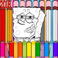 Coloring Spongebob on 9Apps