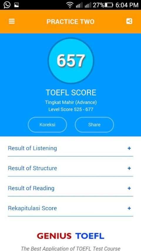 Genius TOEFL screenshot 7
