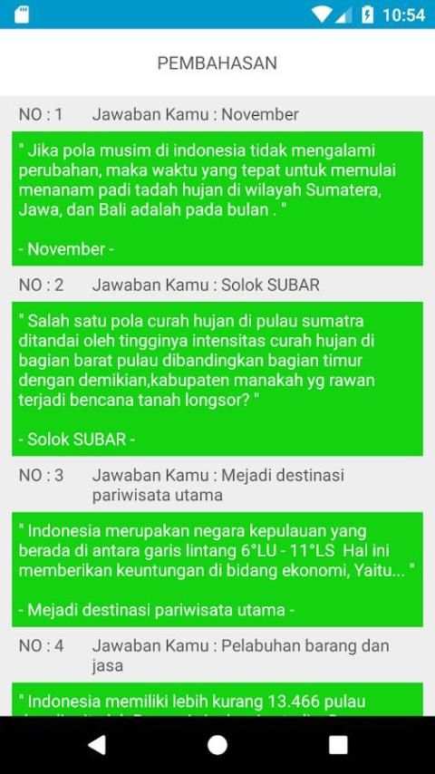 Soal OSN SMP/MTs IPS Terpadu скриншот 1