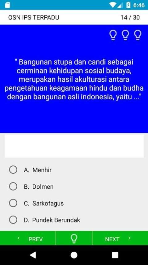 Soal OSN SMP/MTs IPS Terpadu скриншот 3