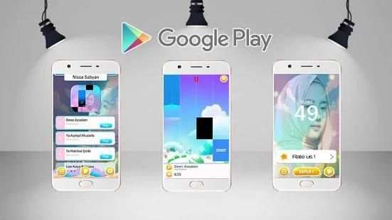 Nissa Sabyan Piano Tiles screenshot 2