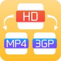 Change Video Format. HD Video Convert to mp4 3gp