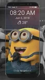 Minions Wallpapers HD Lock Screen screenshot 4
