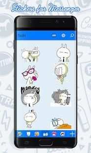 Stickers for Facebook Messenger screenshot 1