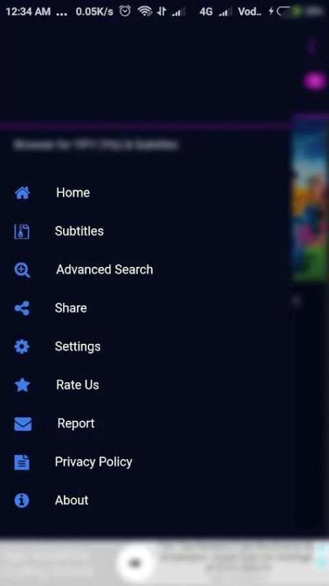 Browser for YIFY & Subtitles Free screenshot 1