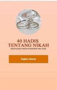 40 Hadis Tentang Nikah screenshot 3