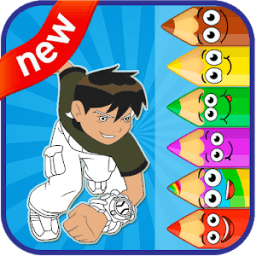 Ben Omnitrix Ultra Coloring Book आइकन