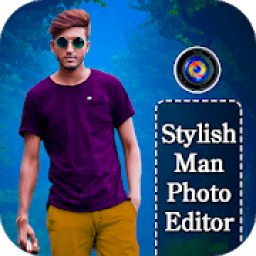 Stylish Man Photo Editor आइकन