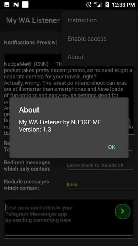 WhatsApp to Telegram Redirector screenshot 8