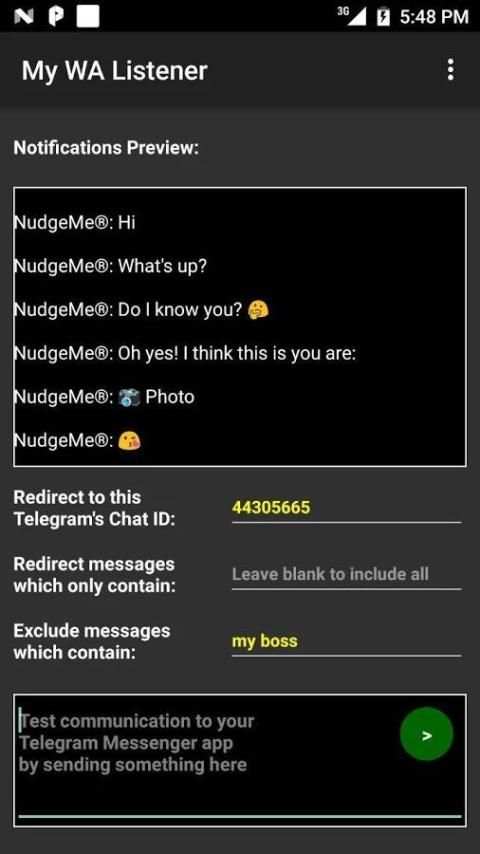 WhatsApp to Telegram Redirector screenshot 6