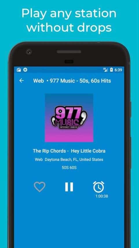 Simple Radio Player - Free Live AM FM screenshot 4