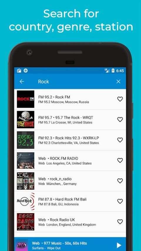 Simple Radio Player - Free Live AM FM screenshot 3