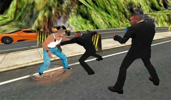 Bus Simulator & Grand Gangster Attack screenshot 3