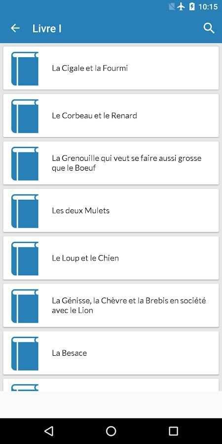 Les Fables (sans internet) screenshot 2