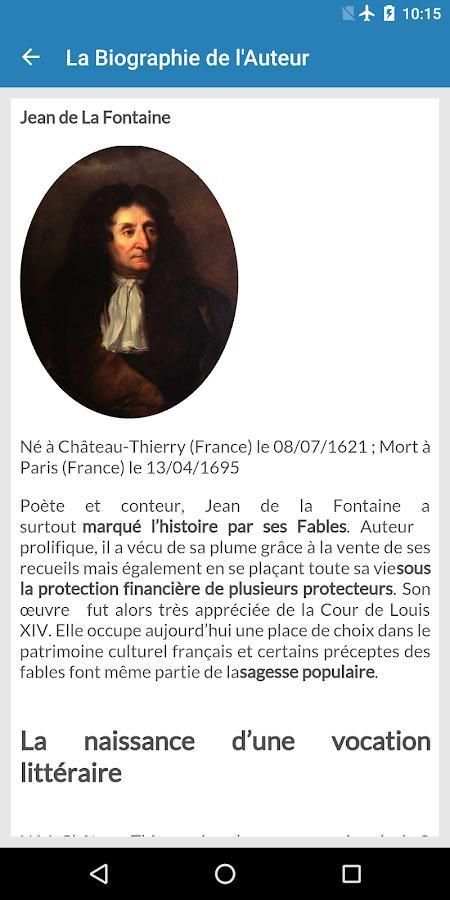 Les Fables (sans internet) screenshot 3