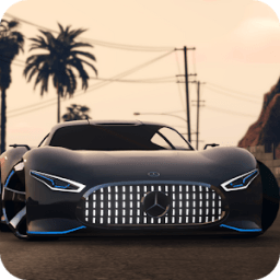 Future Mercedes-Benz Driving 3D icon