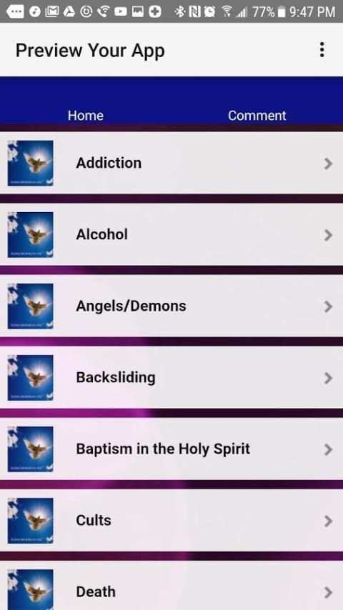 Christians Bible Reference screenshot 3