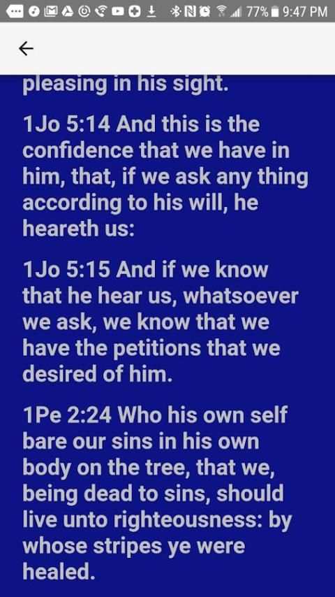 Christians Bible Reference screenshot 2