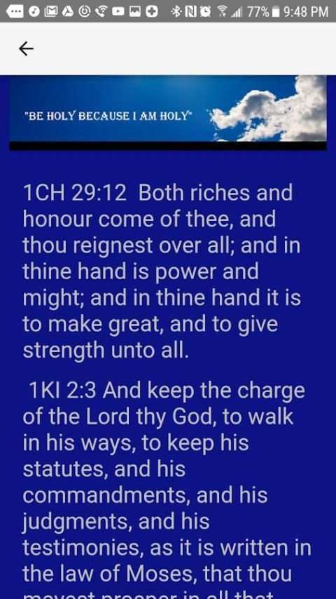 Christians Bible Reference screenshot 1