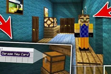 MOD Hello Neighbor for MCPE screenshot 2