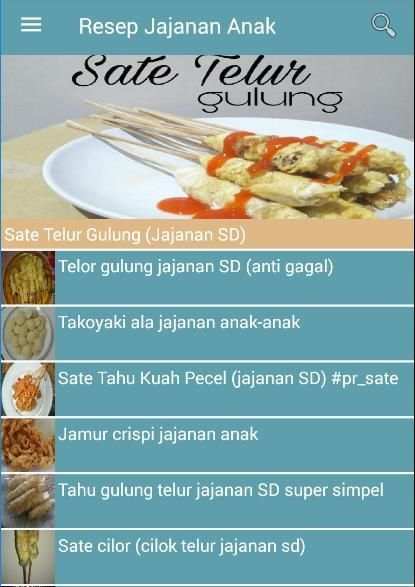Resep Jajanan Anak screenshot 3