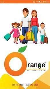 Orange Shopping Card screenshot 6