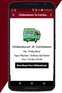 Chidambaram Bus Info screenshot 12