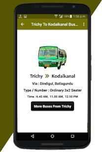 Tiruchirappalli Bus Info - Trichy Bus Info screenshot 6