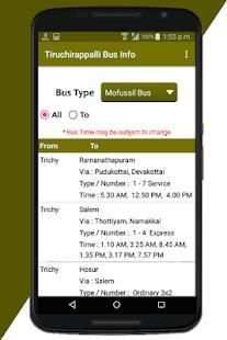Tiruchirappalli Bus Info - Trichy Bus Info screenshot 16
