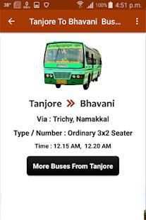 Thanjavur Bus Info screenshot 6