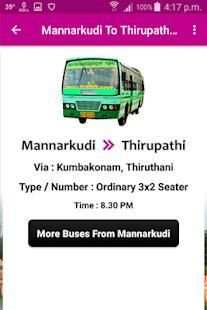 Mannargudi Bus Info screenshot 6