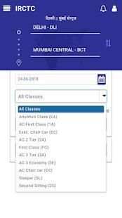 IRCTC TICKET BOOKING स्क्रीनशॉट 3