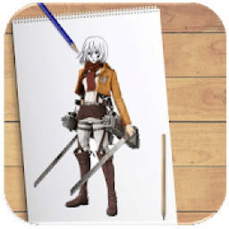How to Draw Attack on Titan Characters आइकन