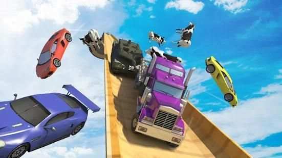 Mega Ramp: Extreme Car Driving Stunts screenshot 9