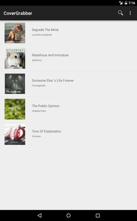 Album Art Downloader screenshot 1