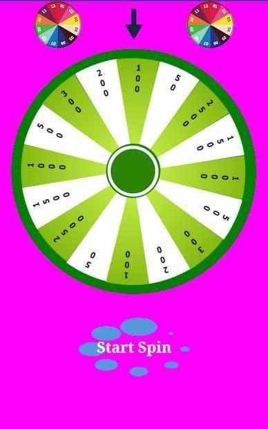 Spin wheel game screenshot 3