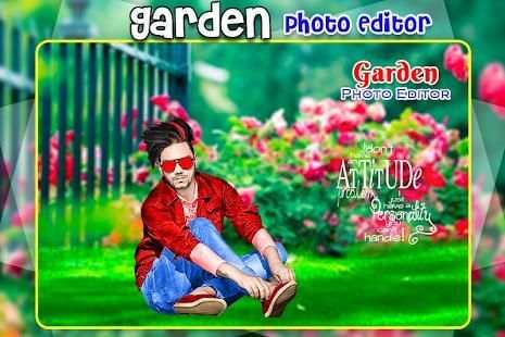 Garden Photo Editor New स्क्रीनशॉट 4